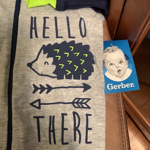 NEW Baby Boy Lot of 4 Sleep and Play Outfits - Picture 5 of 6